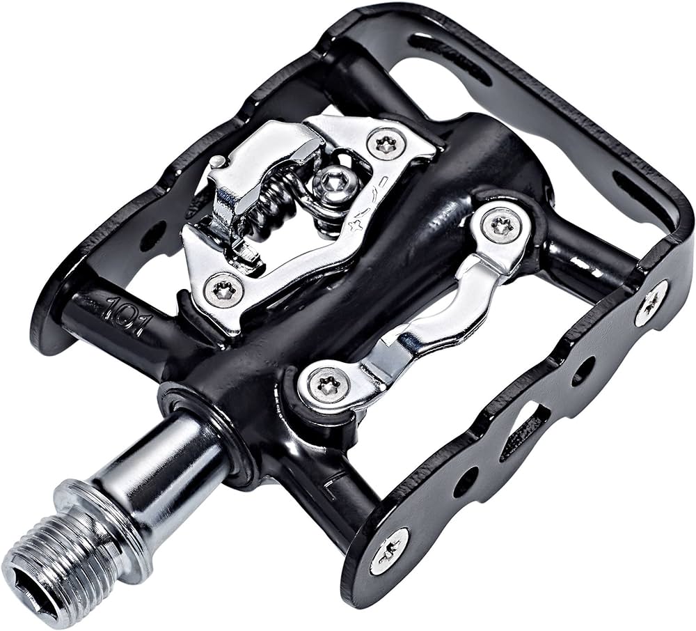 XLC PD-S20 Single-Sided Automatic Pedals 100.5x63MM Black – Bikencia