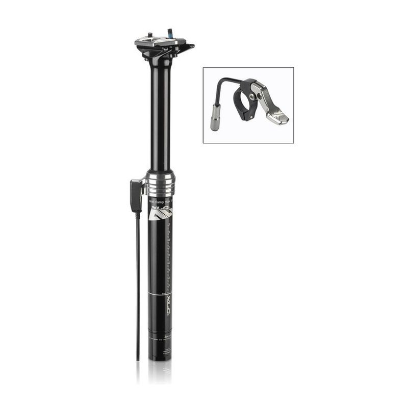 XLC SP-T10 ALL MTN Telescopic Seat Post 30.9 mm 350 mm Travel 100mm Black