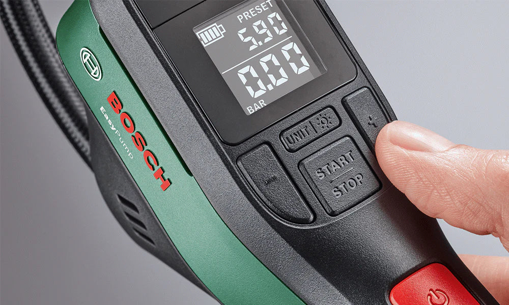 Hinchador Eléctrico BOSCH EasyPump – 10,3 Bar con Luz LED