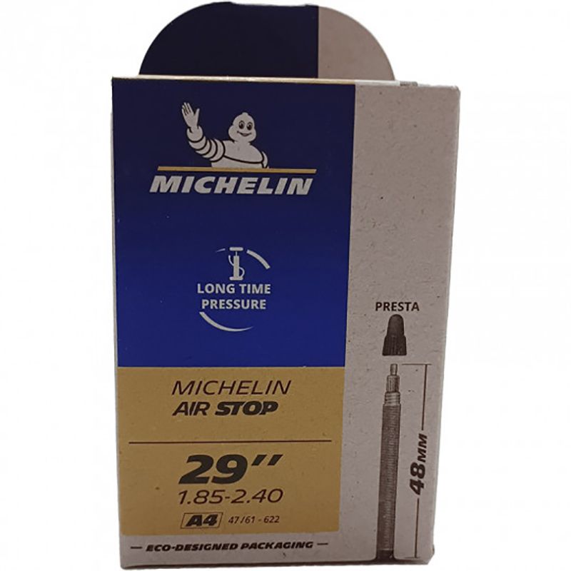 Cámara Michelin Airstop 29x1.85‑2.40 Presta 48 mm (47‑61/622)