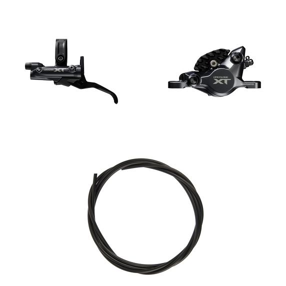 Freno SHIMANO DEORE XT M8200 Delantero Izquierdo – 2 Pistones, Resina, Negro