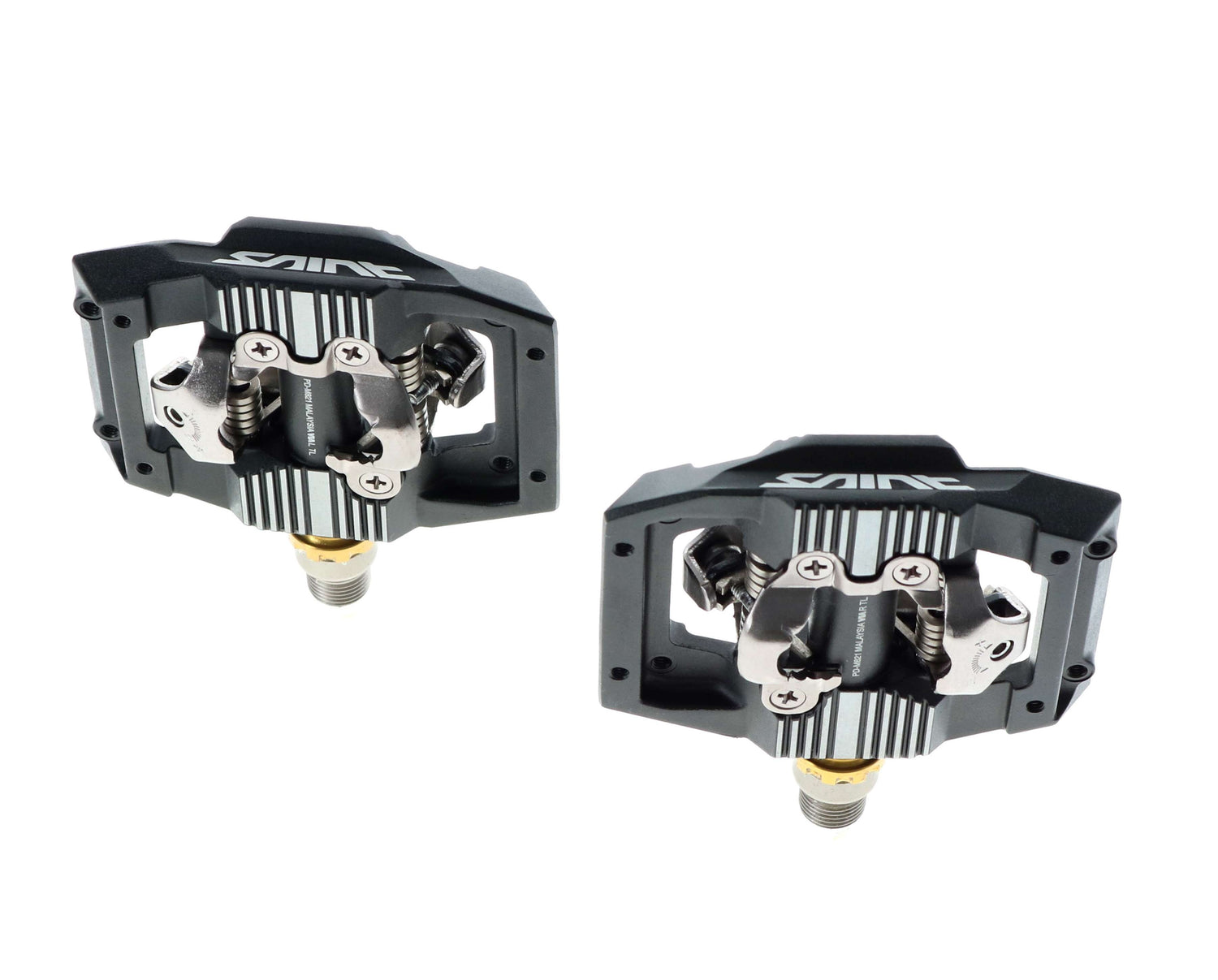 SHIMANO Saint PD-M821 Pedals 1 Sided Fixing Aluminum Black/Silver/Gold