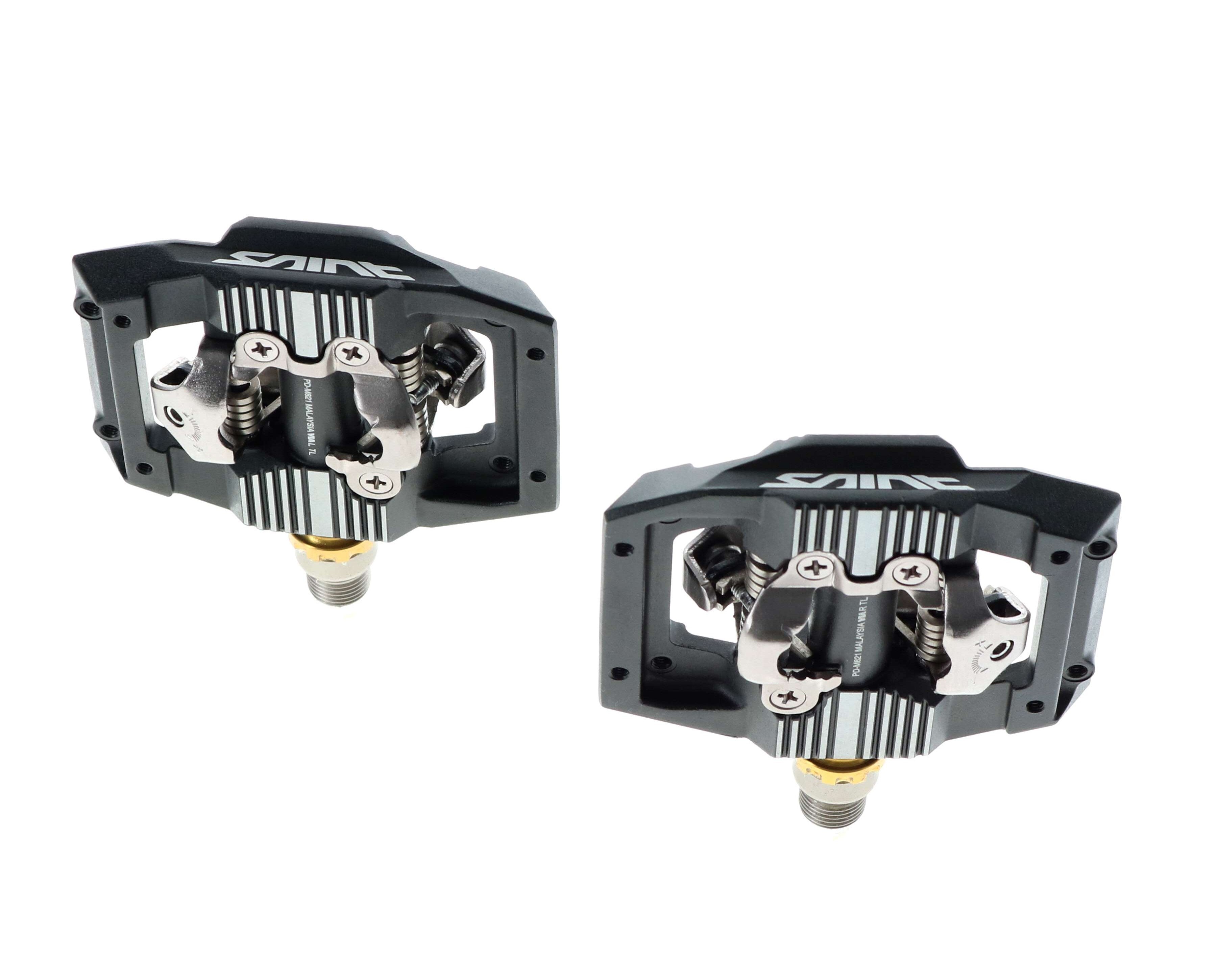 SHIMANO Saint PD-M821 Pedals 1 Sided Fixing Aluminum Black/Silver/Gold
