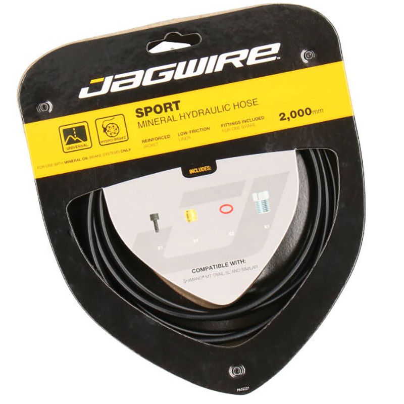 Kit Latiguillo JAGWIRE Sport Hidráulico Mineral para Magura MT Negro 2000x5MM