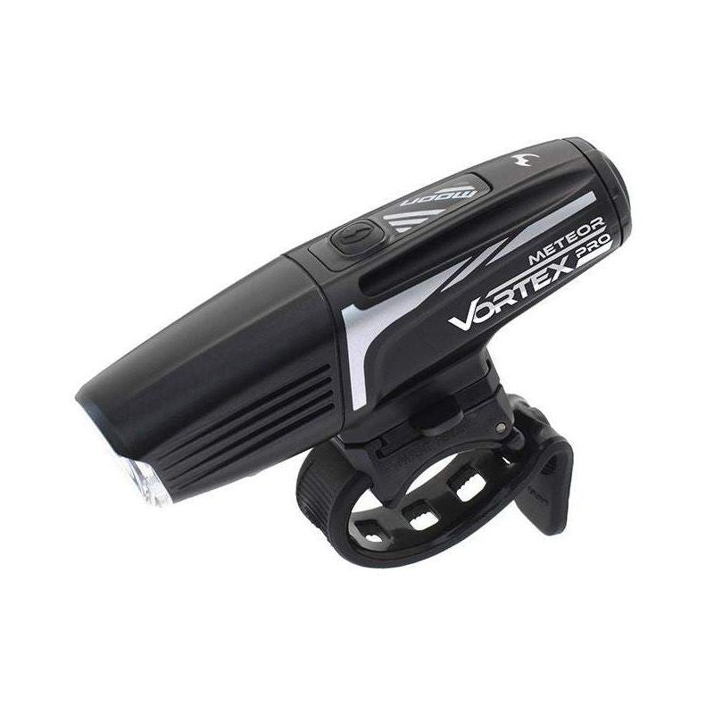Luz Delantera Moon Vortex Pro – 1300 Lúmenes, USB, Negro