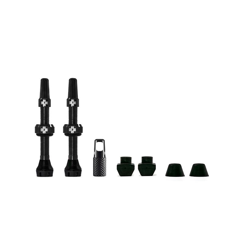 Válvulas Muc‑Off V2 Tubeless 44 mm – Negro