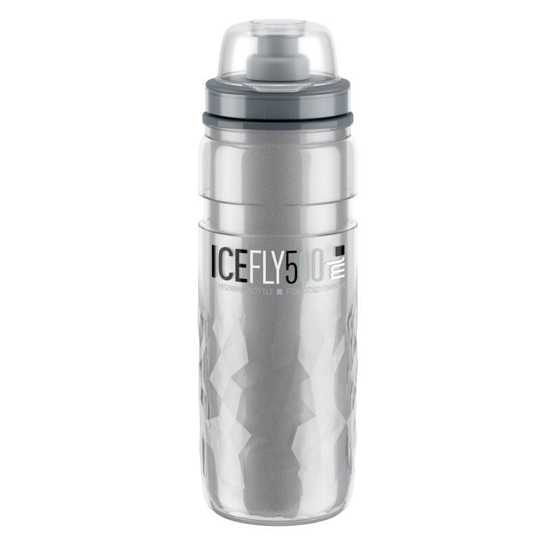Bidón ELITE Ice Fly Transparente 500 ml – Aislamiento Térmico, Ligero