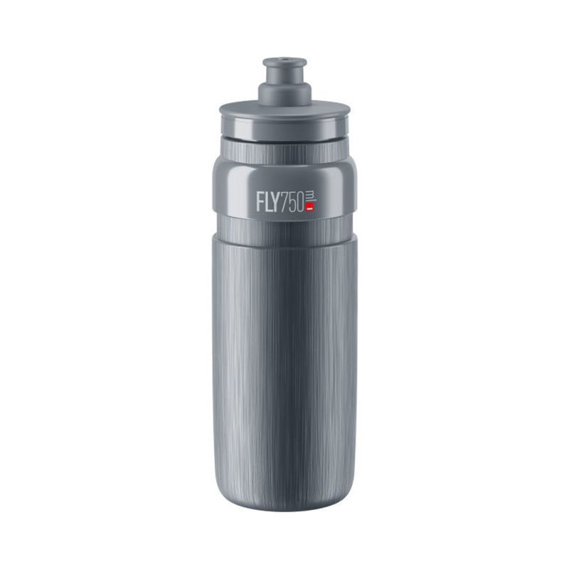 Bidón ELITE Fly Tex 750 ml Gris – Ultraligero y Flexible