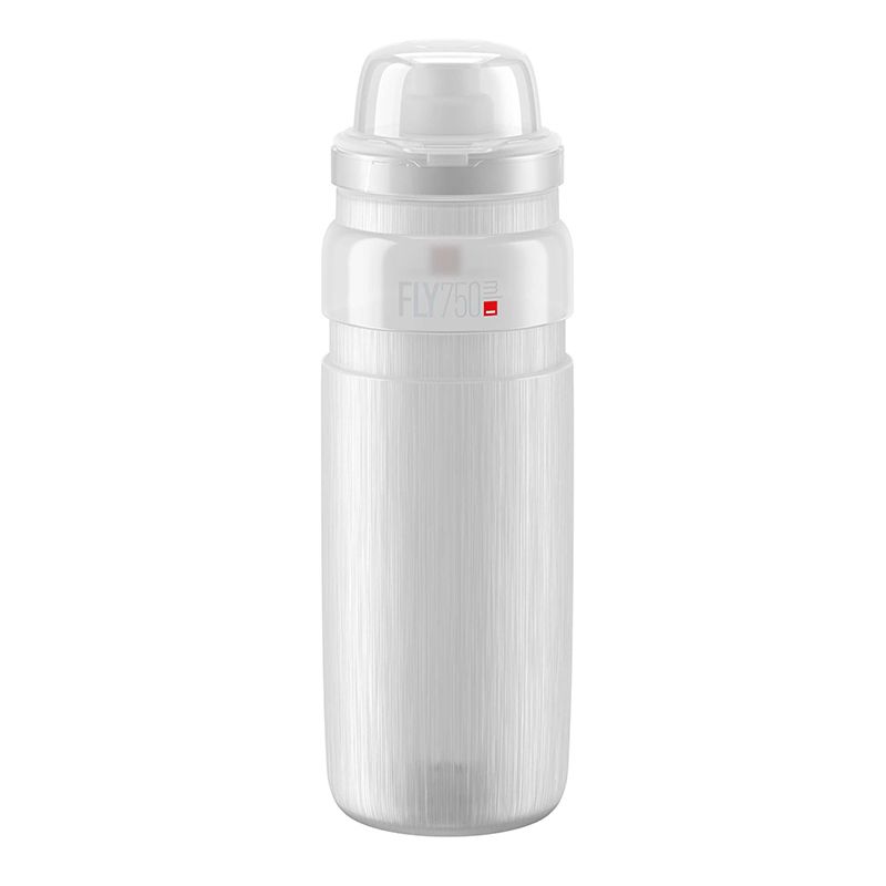 Bidón ELITE Fly MTB Tex Transparente 750 ml