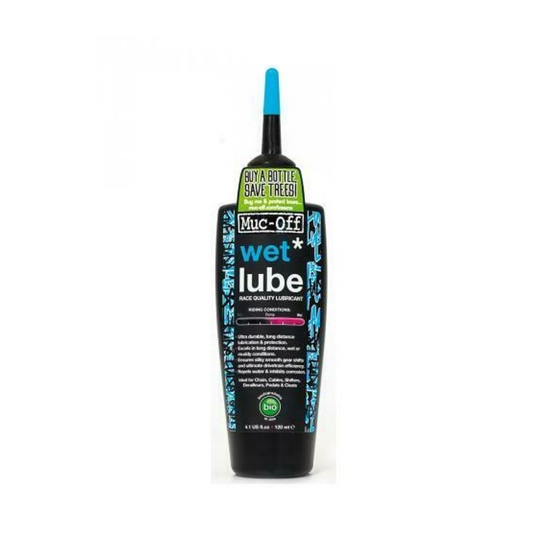 MUC-OFF Bio Chain Lubricant Wet Climate 120 ML (Wet Lube)