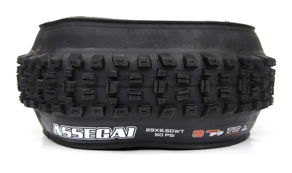 MAXXIS Assegai 29x2.50 3C Maxx Grip DH Casing Wide Trail Tubeless Ready Tire