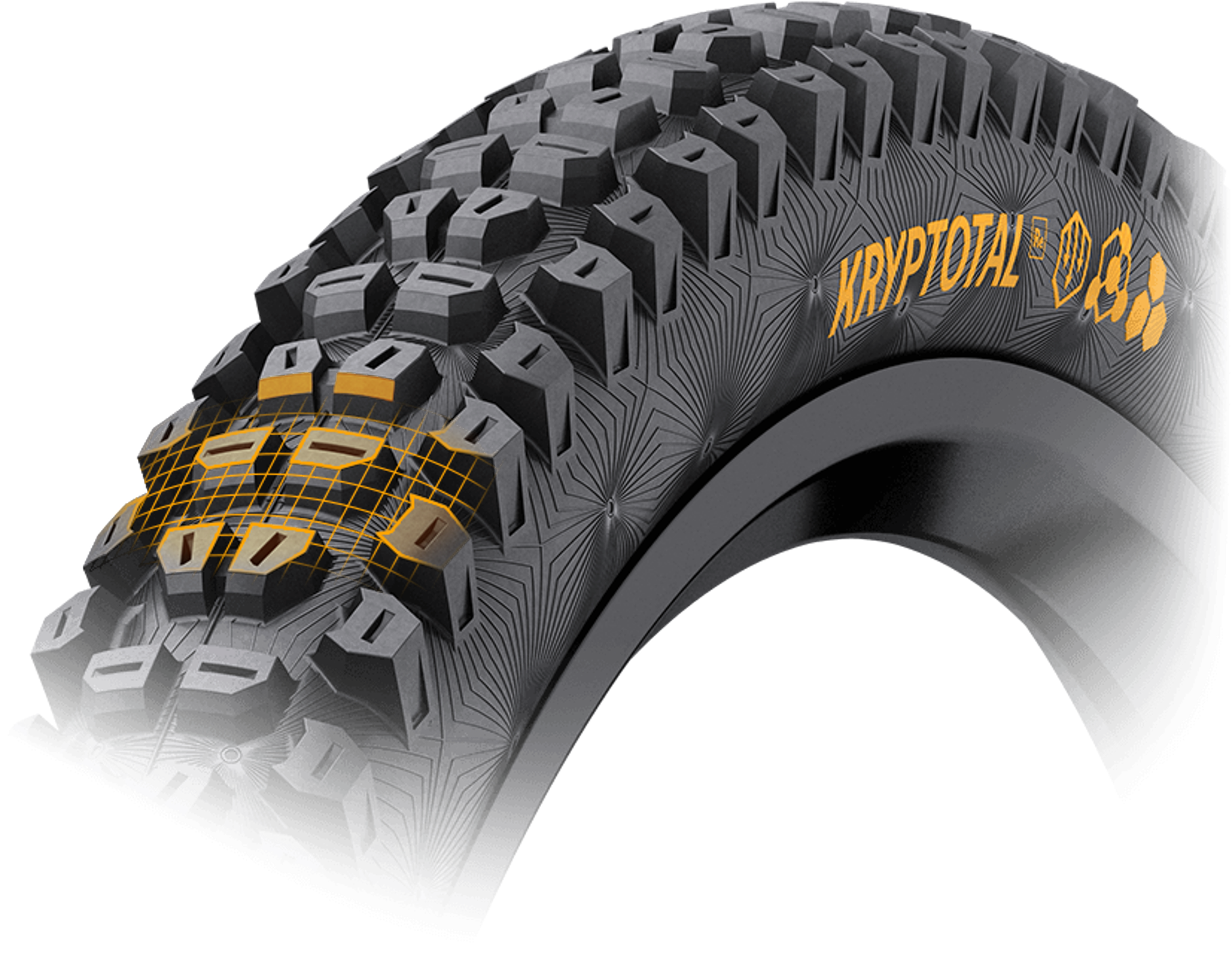 CONTINENTAL Kryptotal 29x2.40 Enduro Rear Soft Comp. Tubeless Ready Foldable Black 60-622