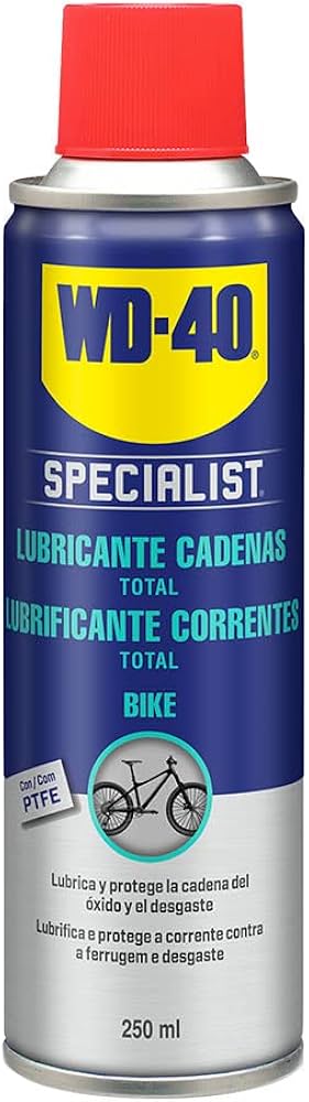 Spray WD-40 Lubricante Cadena Clima Seco/Húmedo 250 ml