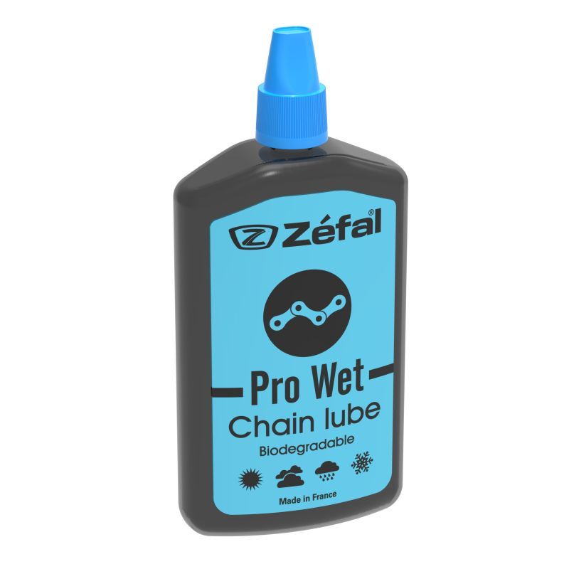 Lubricante de Cadena Zéfal Pro Wet Lube 125 ml – Clima Húmedo