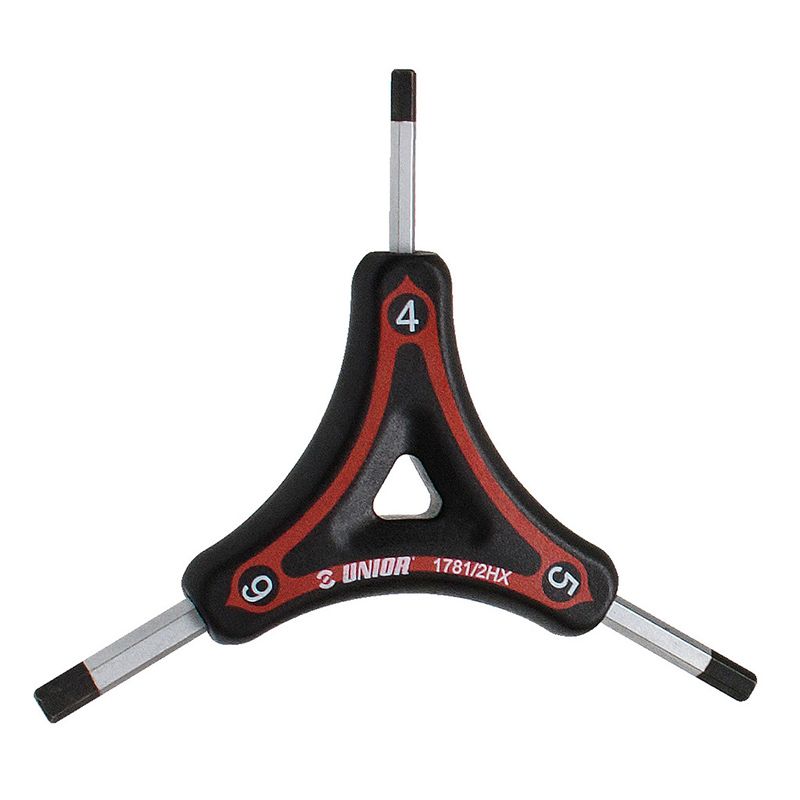 Llave Allen Unior 3 Puntas 4 / 5 / 6 mm – 1781/2HX‑US