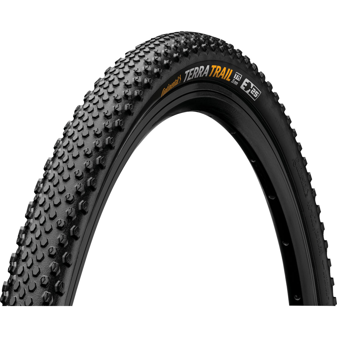 Cubierta CONTINENTAL Gravel Terra Trail 700x40C Shieldwall Tubeless Ready Plegable Negro