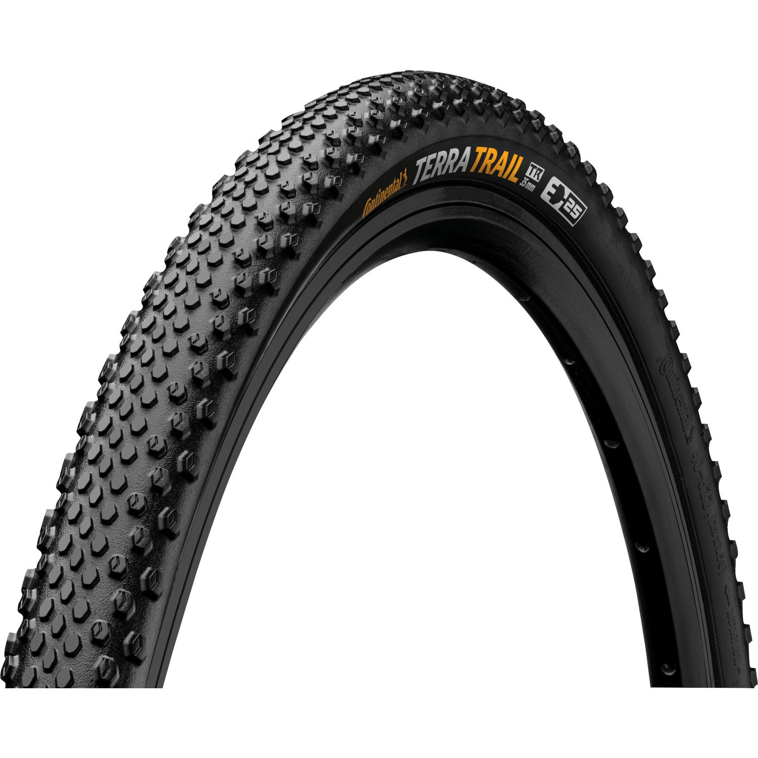 Cubierta CONTINENTAL Gravel Terra Trail 700x40C Shieldwall Tubeless Ready Plegable Negro