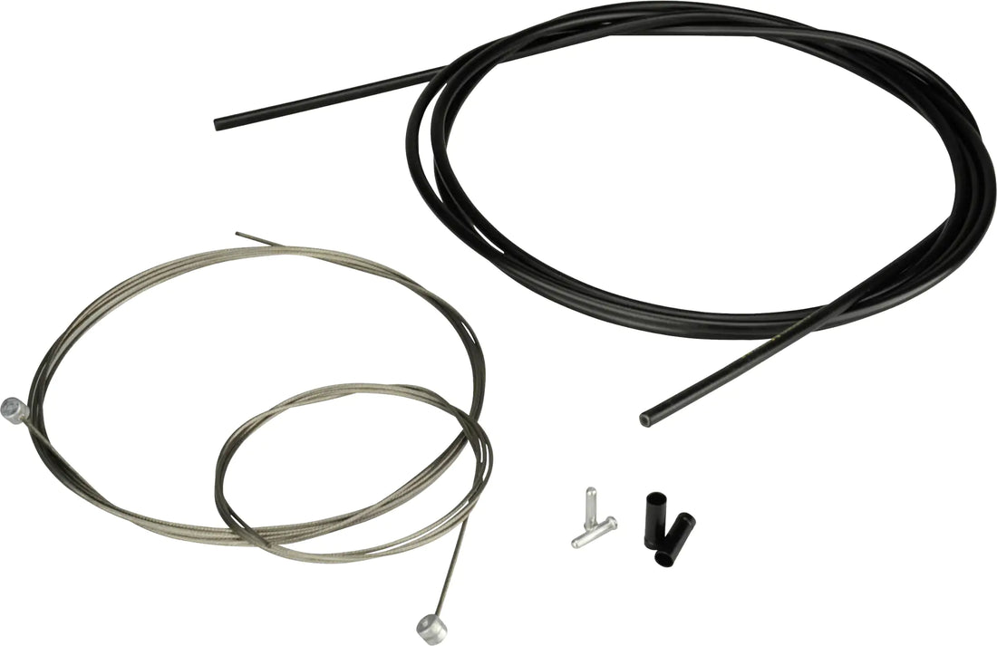 Kit SHIMANO Cable y Funda de Freno para Rueda Delantera y Trasera