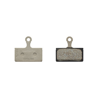 Pastillas de Freno SHIMANO G05S-RX Resina – Sin Aleta (1 Par)