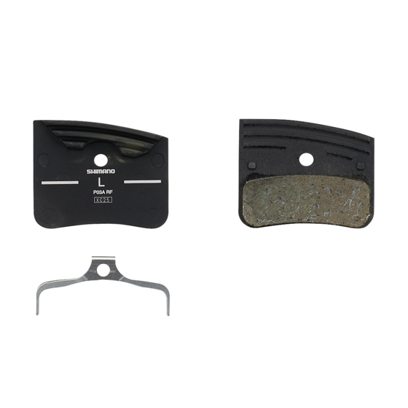 Pastillas de Freno SHIMANO BP-P03A-RF Resina con Aleta – 1 Par