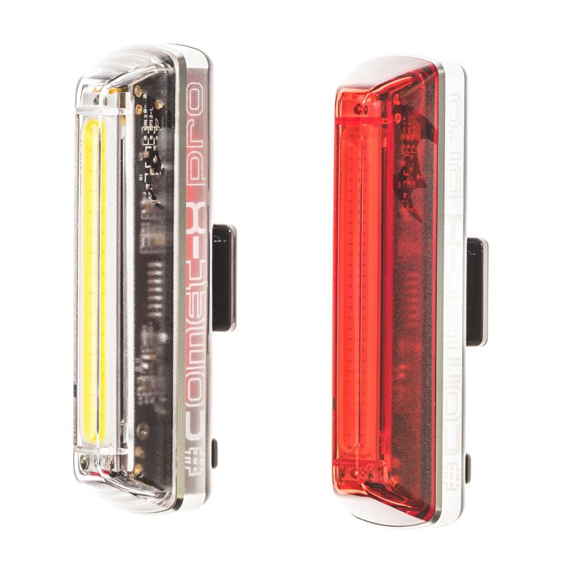 Juego de Luces Moon Comet‑X Pro – USB, Plata, 240 y 80 Lúmenes
