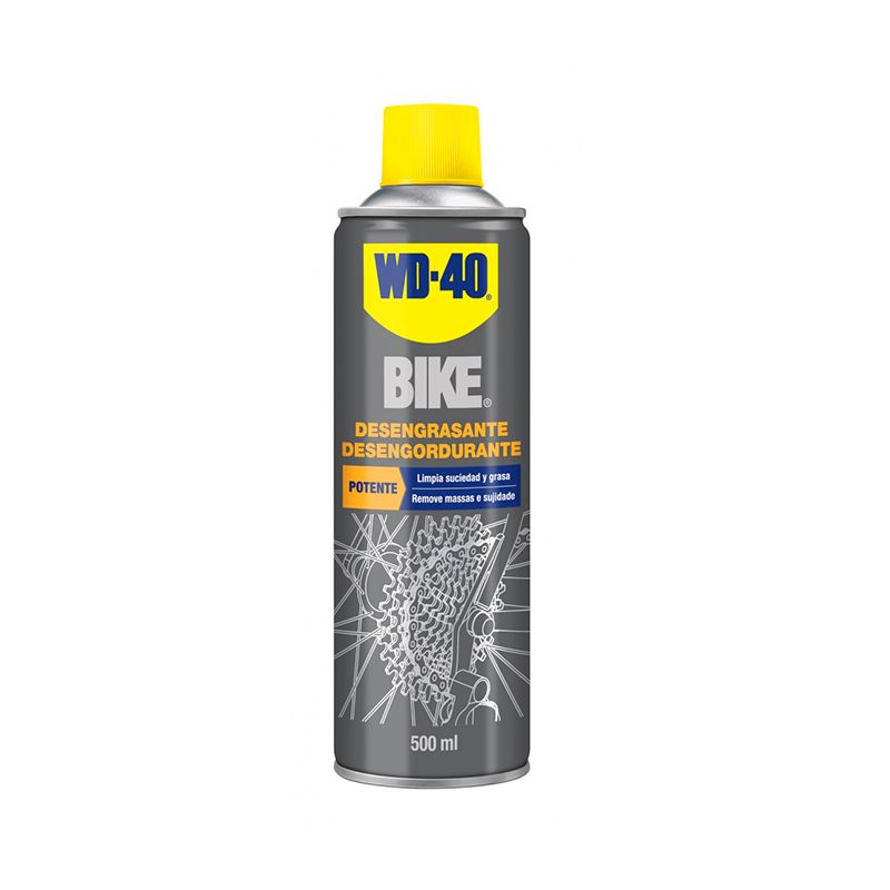 Desengrasante para Cadena WD‑40 500 ml – Limpiador de Transmisión Bicicleta
