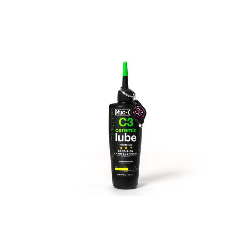 Cera Lubricante de Cadena MUC-OFF C3 Ceramic Dry Premium – 120 ml