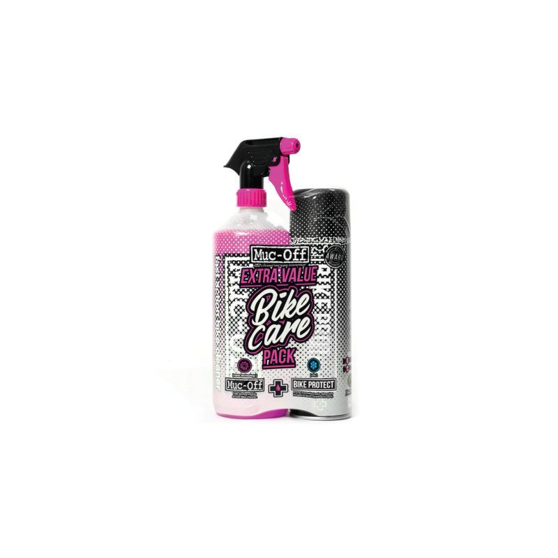 Kit Limpieza Bicicleta Muc‑Off 1 L + Spray Protector 500 ml – Extra Value Bike Care Pack