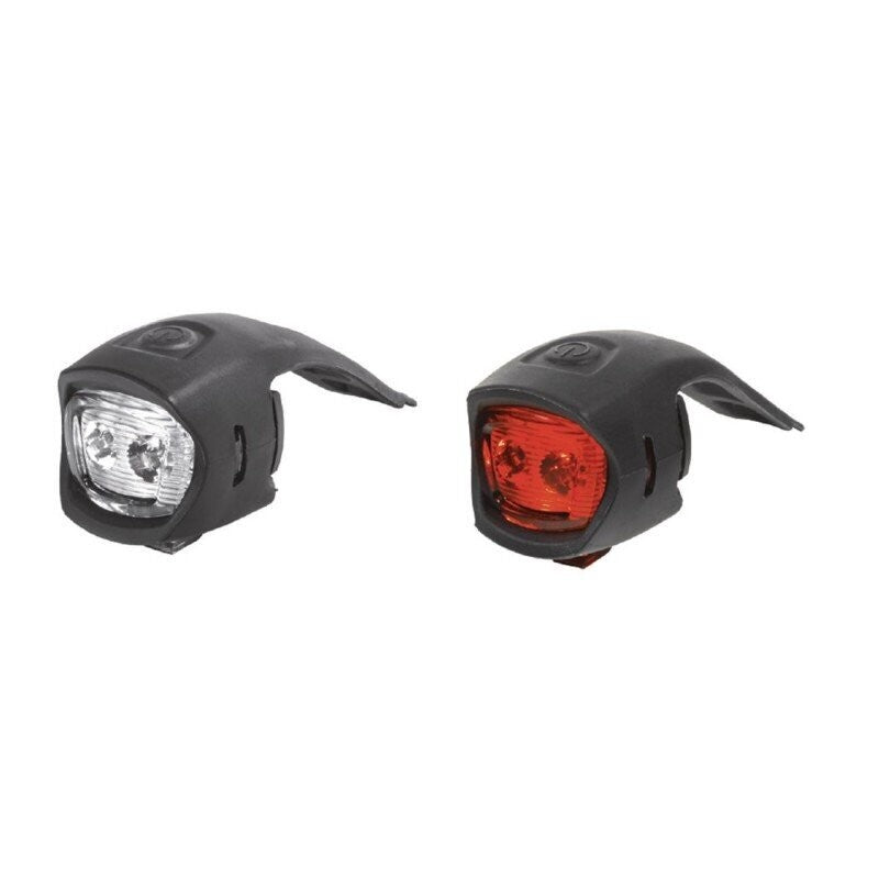 Kit de luces WAG Minion delantera y trasera en silicona negro