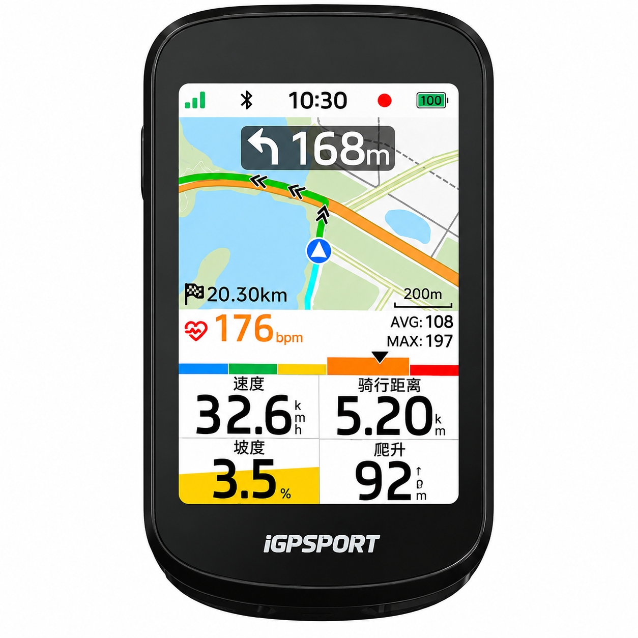 Ciclocomputador GPS iGPSPORT BSC500 Inteligente para Ciclismo