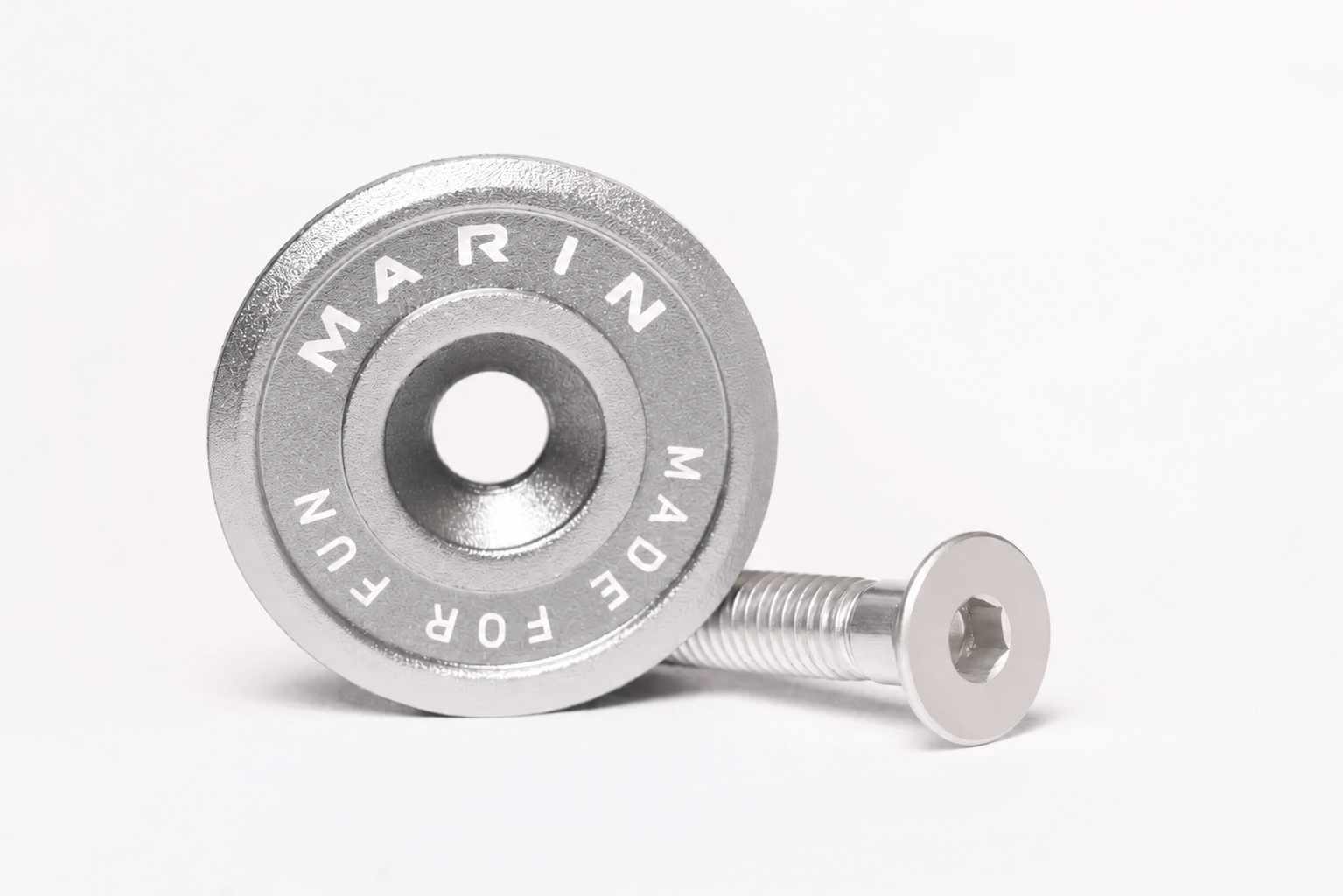 Tapa Superior Marin MFF Plateada Dirección MTB