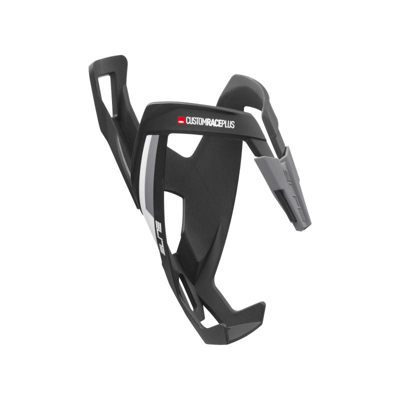Portabidón ELITE Custom Race Plus Negro Mate/Blanco