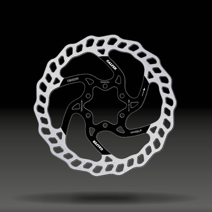 Disco de Freno GALFER DB002W Ø160X1.8MM 6 Tornillos