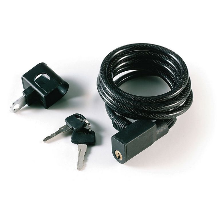 Candado de Cable Espiral Gurpil – 8 mm x 180 cm con Soporte