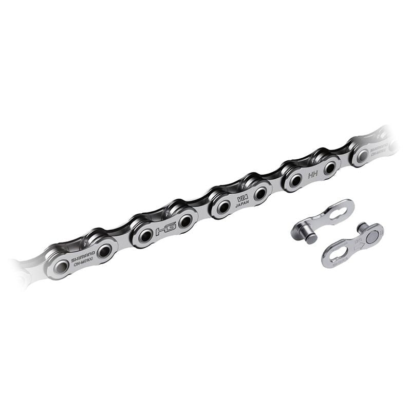 Cadena SHIMANO Deore XT M8100 12V 126L Hyperglide+ con Quicklink